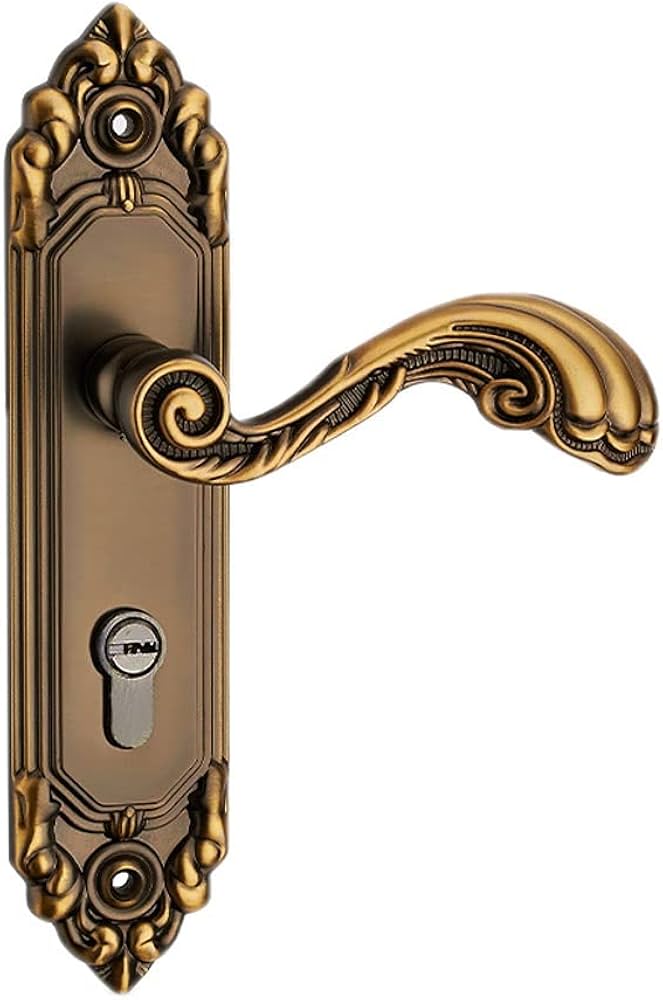 新品 送料無料 アンティーク ドアハンドル ナーガ 蛇神 龍神 約27㎝⑧