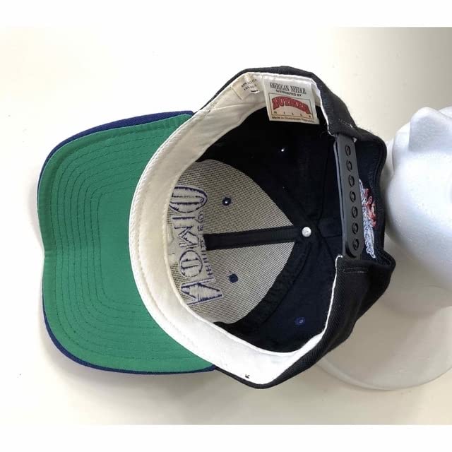 Amazon.co.jp: 90s NOMO 野茂英雄 ドジャース キャップ 帽子 黒青