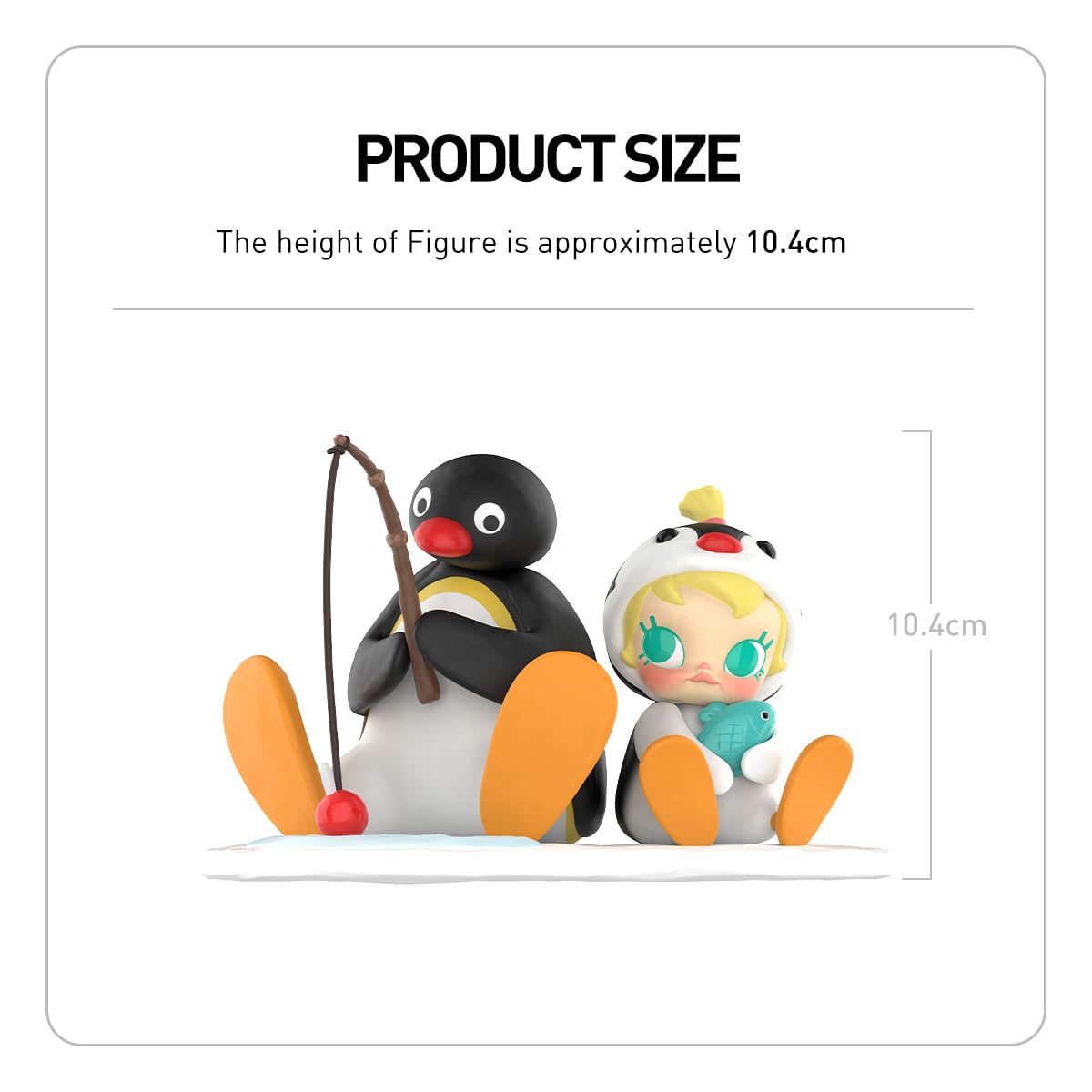 Amazon.co.jp: POP MART Baby Molly × PINGU Fishing Time ポップ
