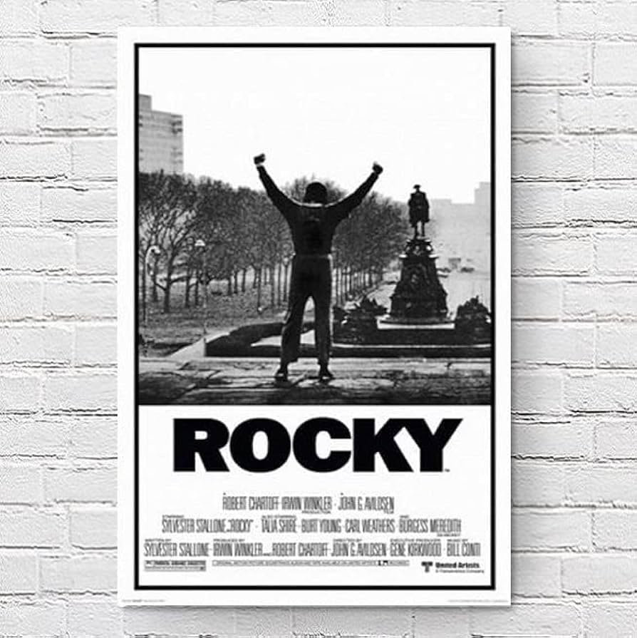 Amazon.co.jp: ロッキー 映画ポスター ROCKY US版 24×36インチ 61×91.5