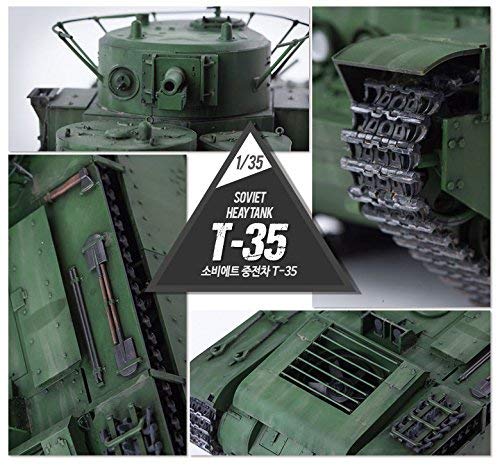 Amazon | 1/35 T-35 SOVIET HEAVY TANK #13517 ACADEMY HOBBY MODEL