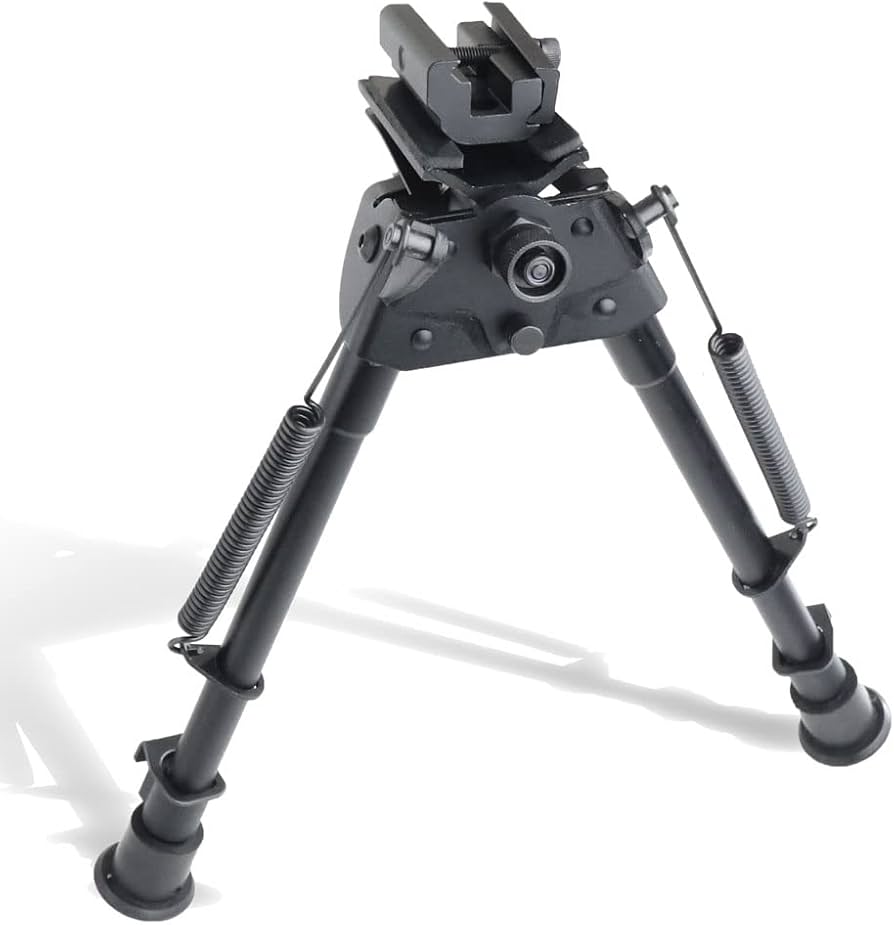 Amazon | SHENKEL スイング式 ハリス タイプ バイポッド 9inch ミドル