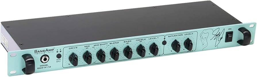 Amazon | TECH21 SANSAMP Geddy Lee Signature 1U RACK ベース用