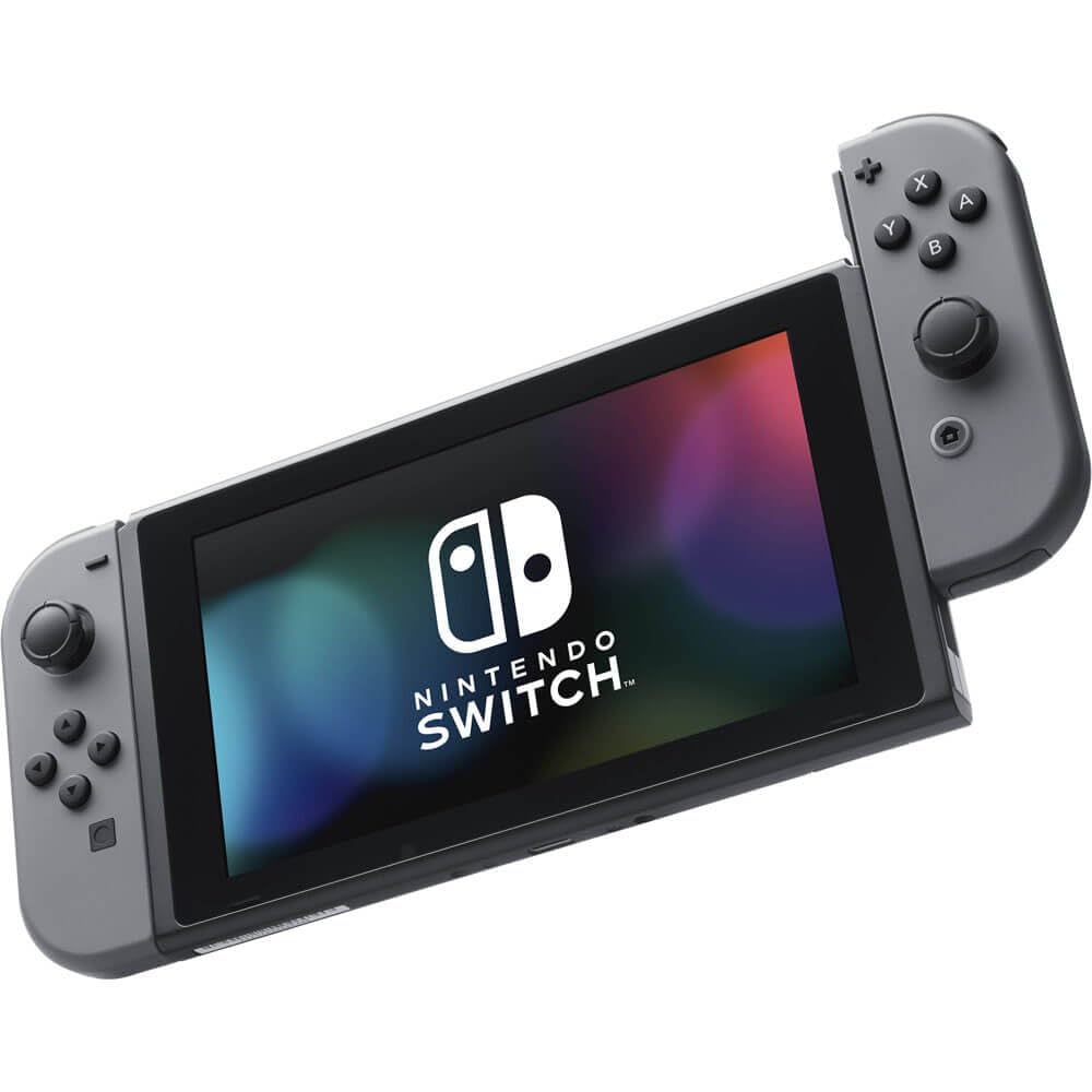 6-149【美品】Switch 本体 新型 箱付き Switch 本体 新型 グレー 箱