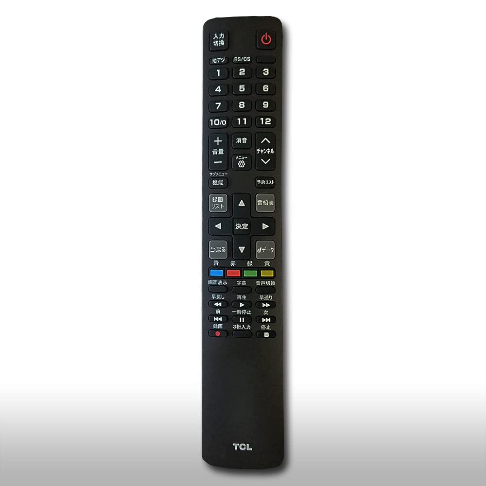 Amazon | テレビリモコン TCL 純正品 RC610JJI1 液晶テレビ用リモコン