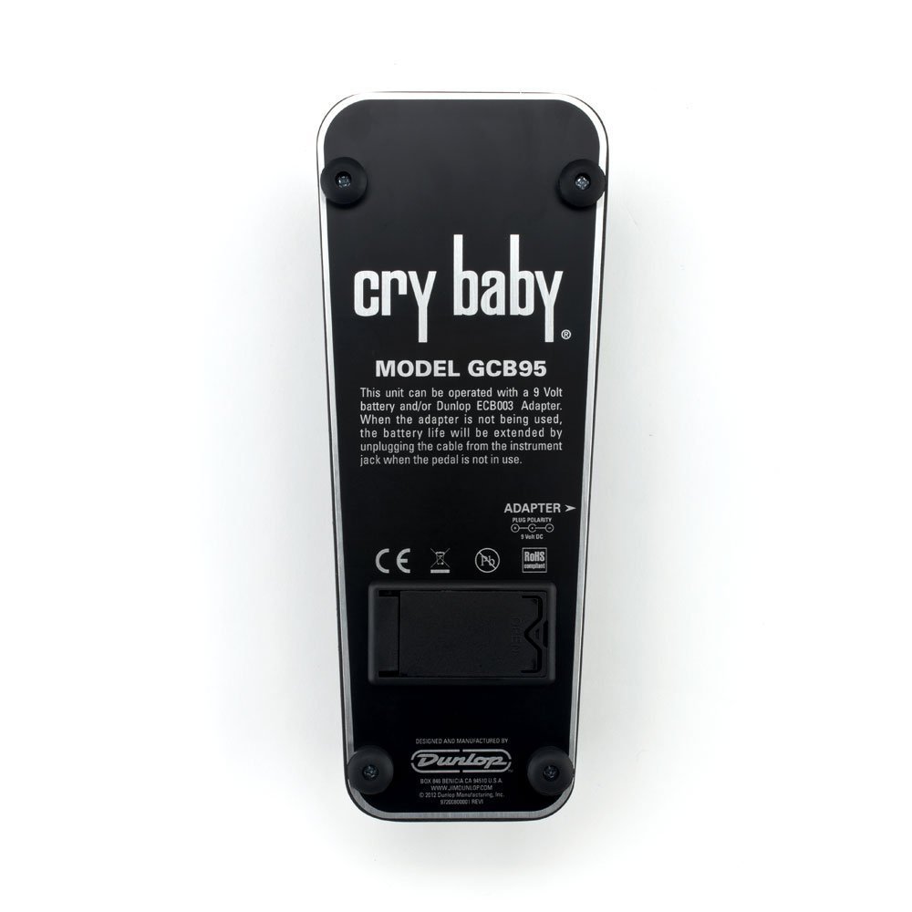 Amazon | Dunlop Crybaby GCB-95 Classic Wah ペダル w/2 FREE Patch