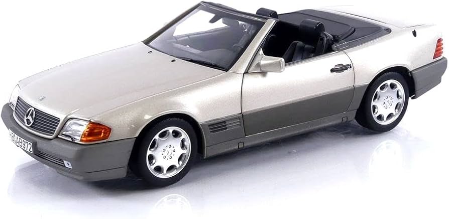Amazon.co.jp: ノレブ 1/18 メルセデスベンツ 500 SL 1989 メタリック