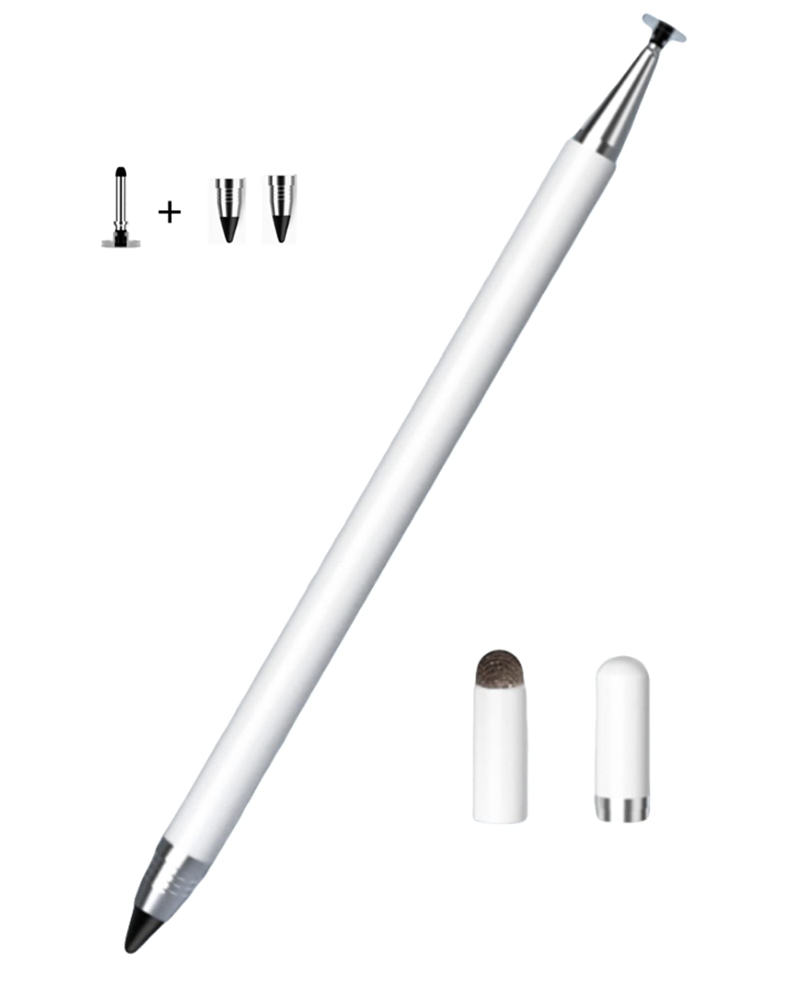 Amazon | LYTD タッチペン タブレット用 お絵描き 充電不要 極細 黒 白