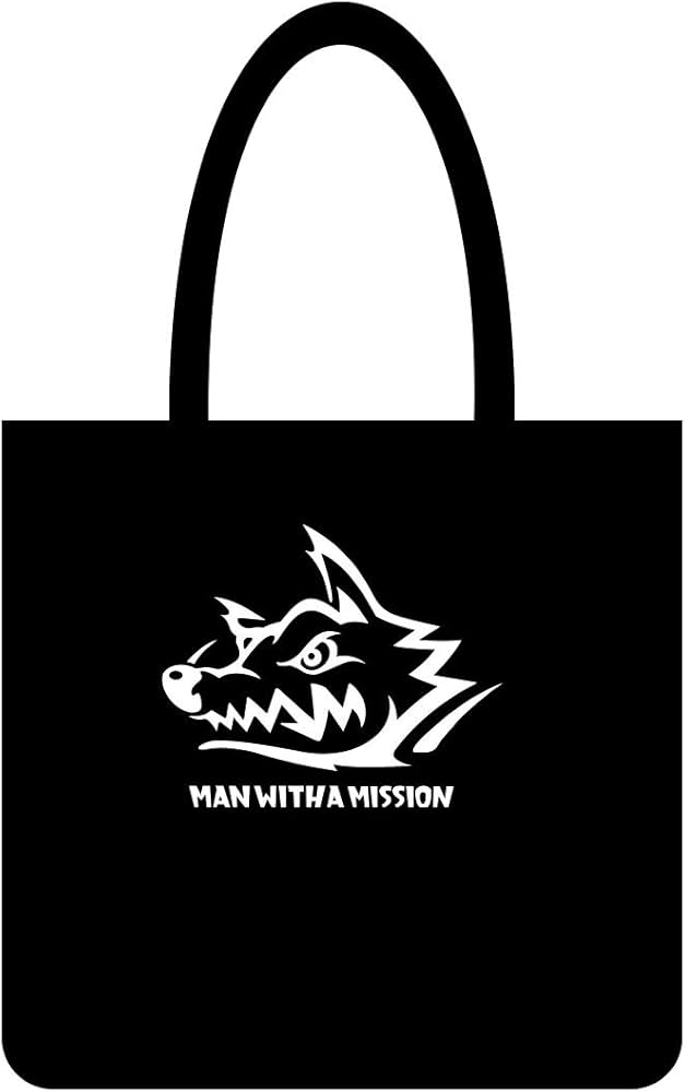Amazon.co.jp: MAN WITH A MISSION トートバッグ 白 : ファッション