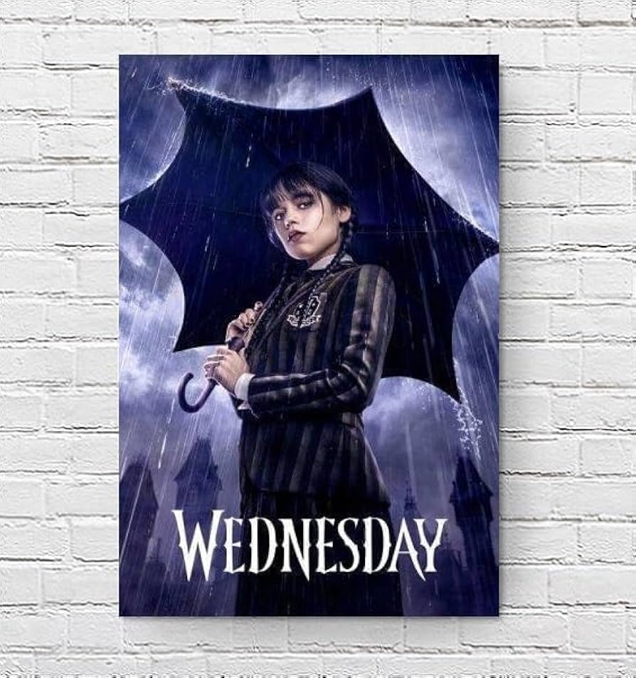 Amazon.co.jp: 映画ポスター ウェンズデー Wednesday アダムス