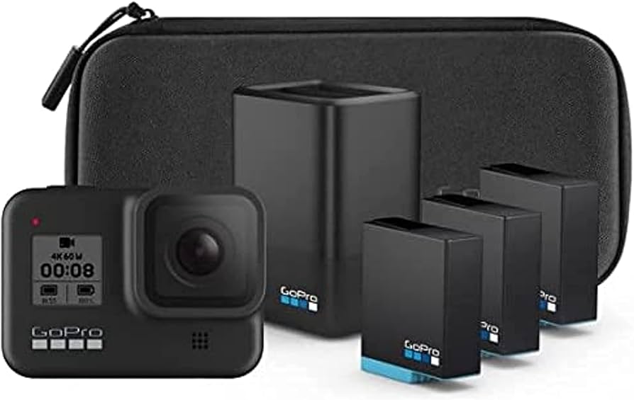 Amazon.com : GoPro HERO8 Black Action Camera Bundle with Dual