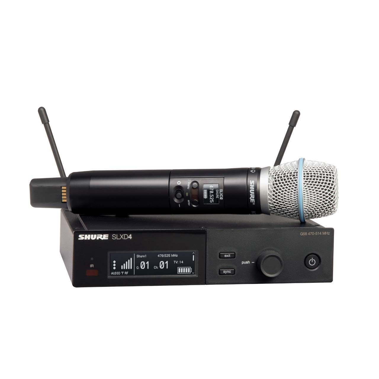 Amazon.com: Shure SLXD24/B87A Digital Wireless Microphone System