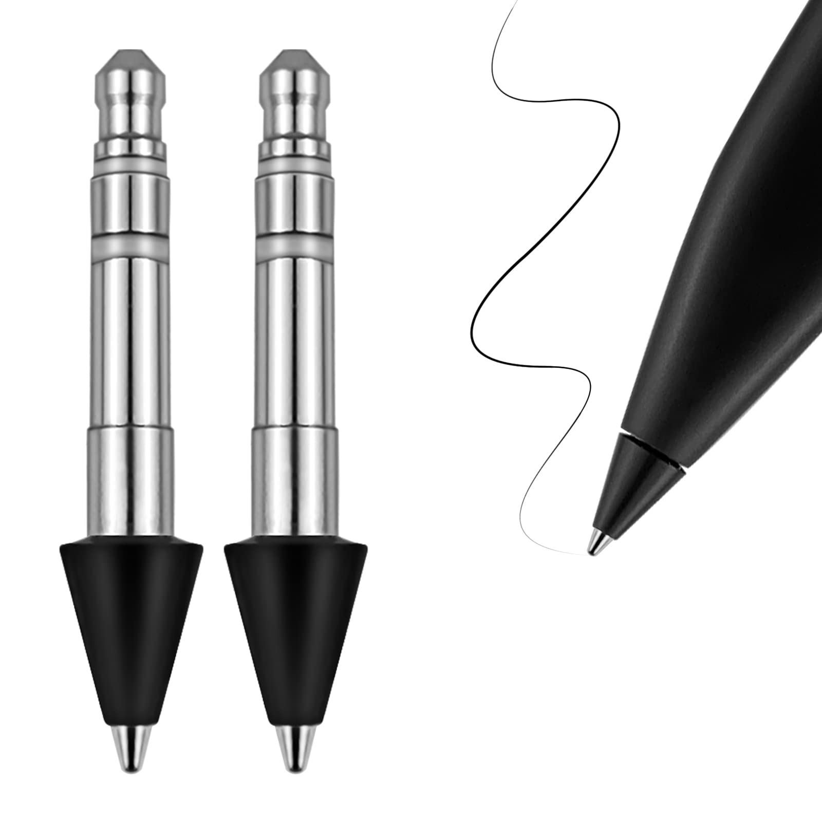 Amazon.com: No Wear Out Stainless Slim Pen 2 Tips Replacement