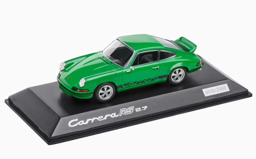 Amazon | ディーラーモデル 1/43 ポルシェ 911 カレラ RS 2.7 グリーン