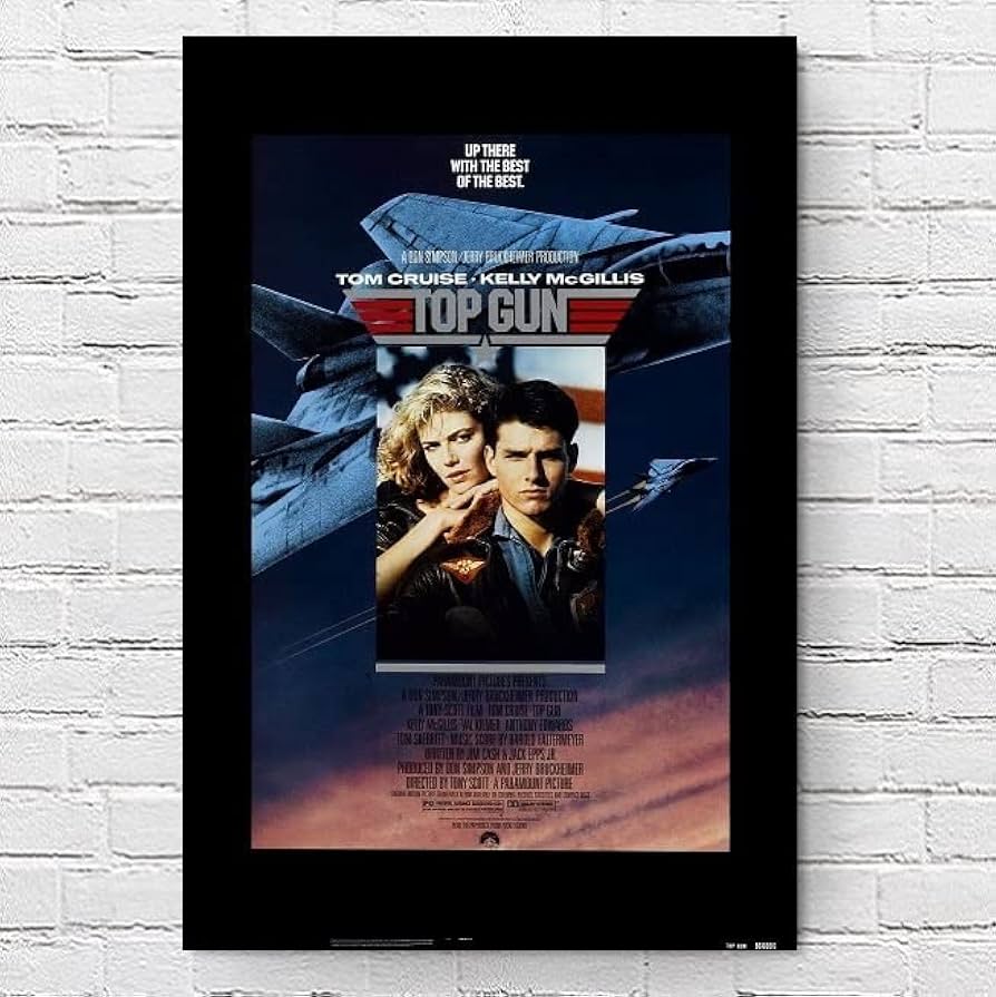 Amazon.co.jp: 映画ポスター トップガン TOP GUN トムクルーズ 24