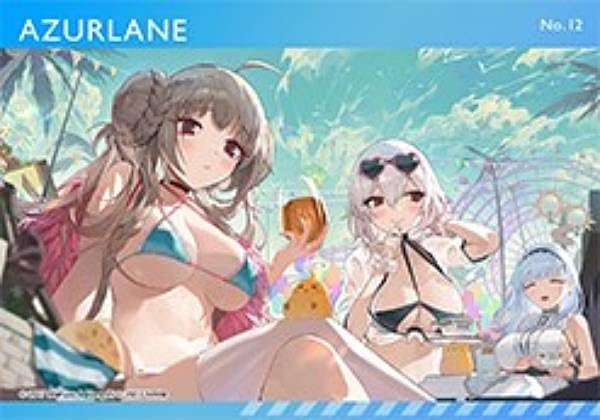Amazon.co.jp: 【No.12 水着イラスト】アズールレーン トレーディング