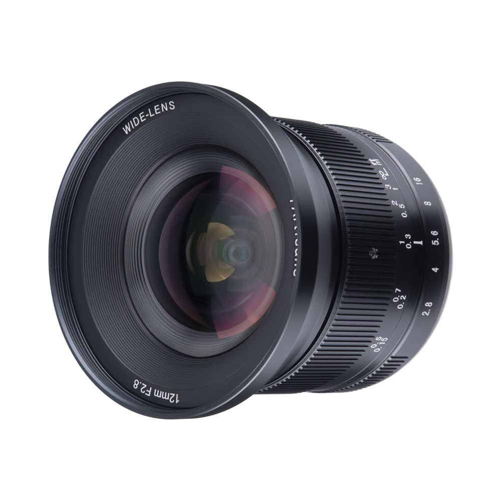 Amazon | 7artisans 12mm F2.8 II 広角レンズ 100度の画角 APS-C