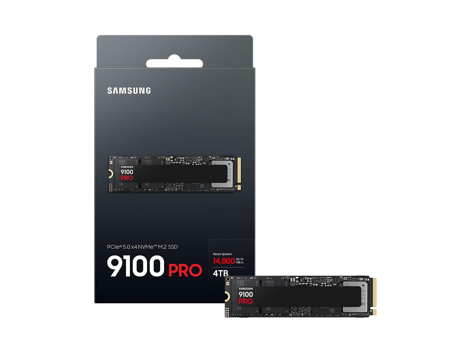 Amazon | Samsung SSD 9100 PRO 4TB、PCIe 5.0x4 M.2 2280、Seq