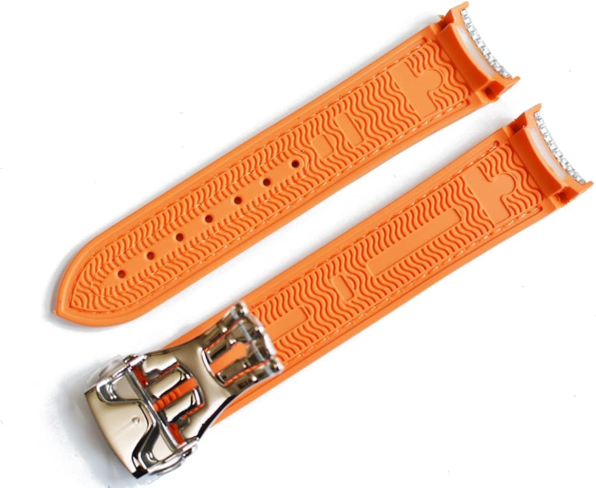 Amazon.co.jp: [輸入王オリジナル] 時計ベルト オメガと互換性あり D