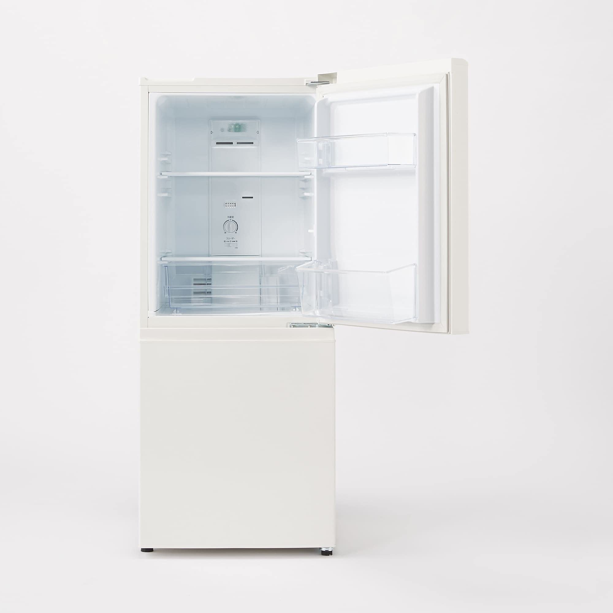 Amazon.co.jp: 無印良品 冷蔵庫 126L 白 幅47.6×奥行55.7×高さ116.0cm