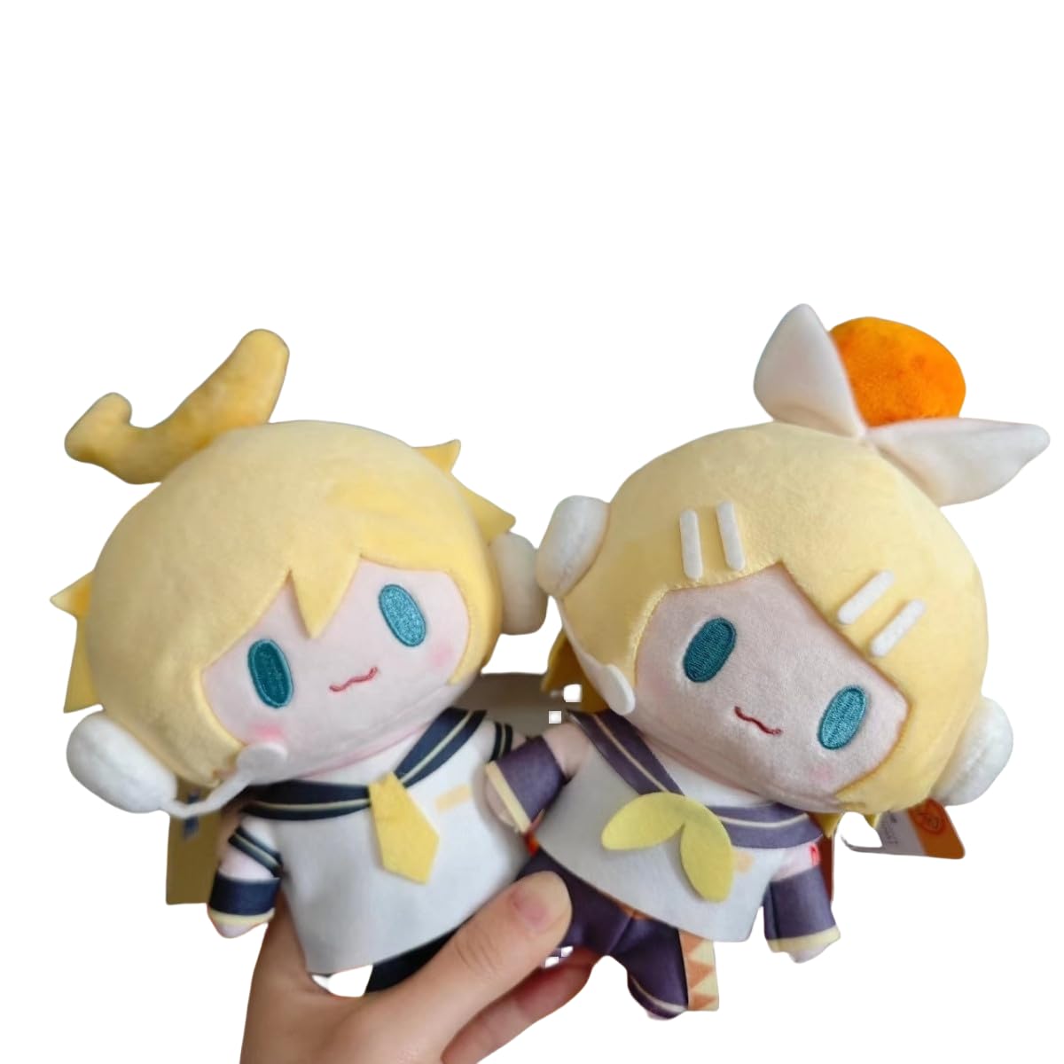 Amazon.co.jp: ZBDSSTXF 鏡音リン 鏡音レン ぬいぐるみ 人形 綿座り