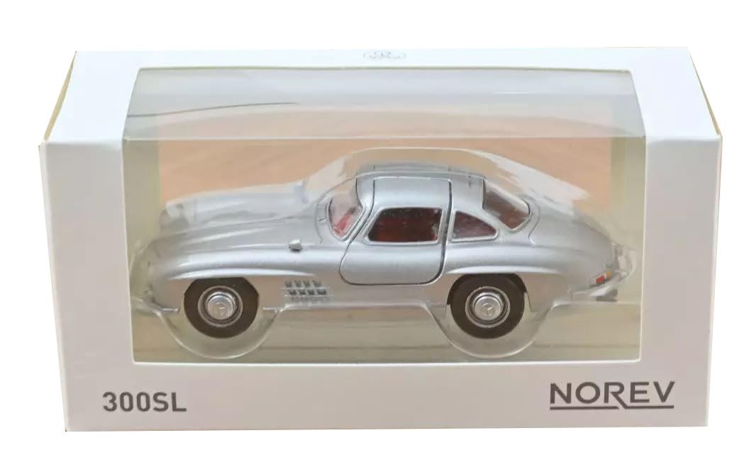 Amazon | ノレブ 1/43 メルセデスベンツ 300SL (W198) 1954 シルバー