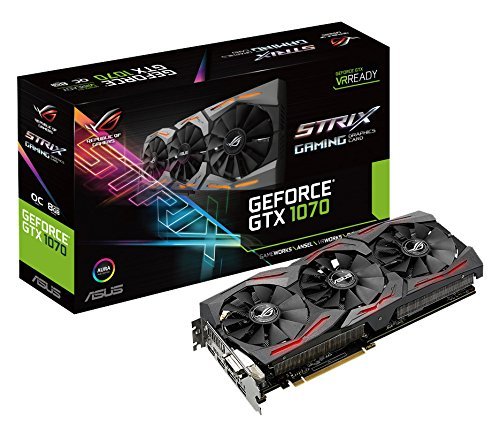 Amazon | Asus STRIX-GTX1070-O8G-GAMING, 90YV09N0-M0NA00 [並行輸入