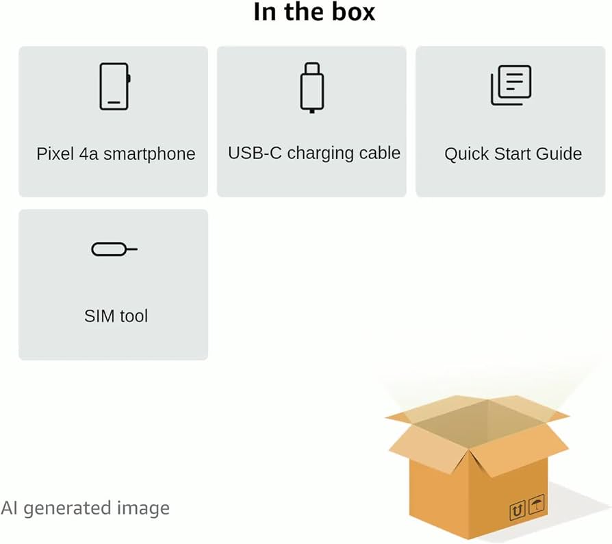 Amazon | 【整備済み品】 Google Pixel 4a G025M 128GB Just Black SIM