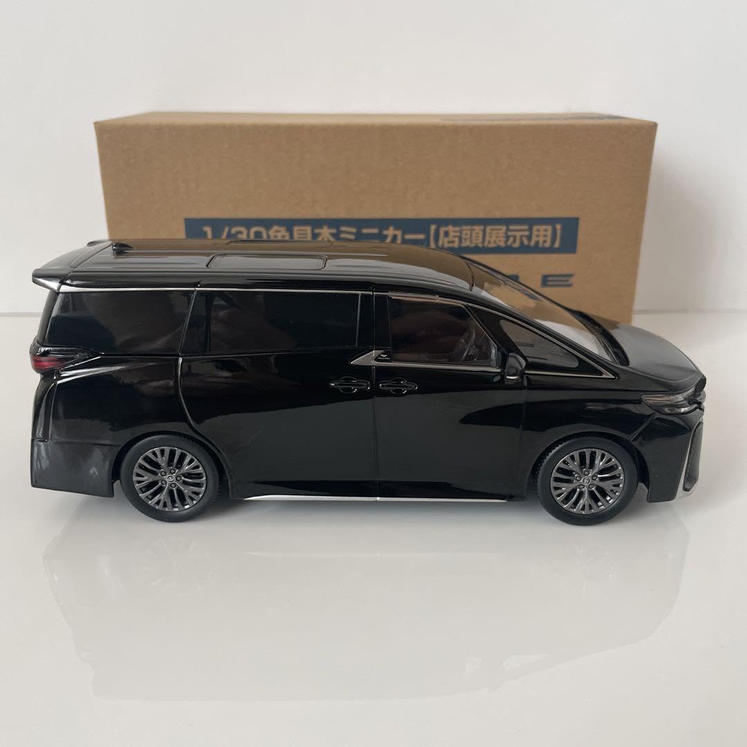 Amazon.co.jp: 新型ヴェルファイア ミニカー カラーサンプル ブラック