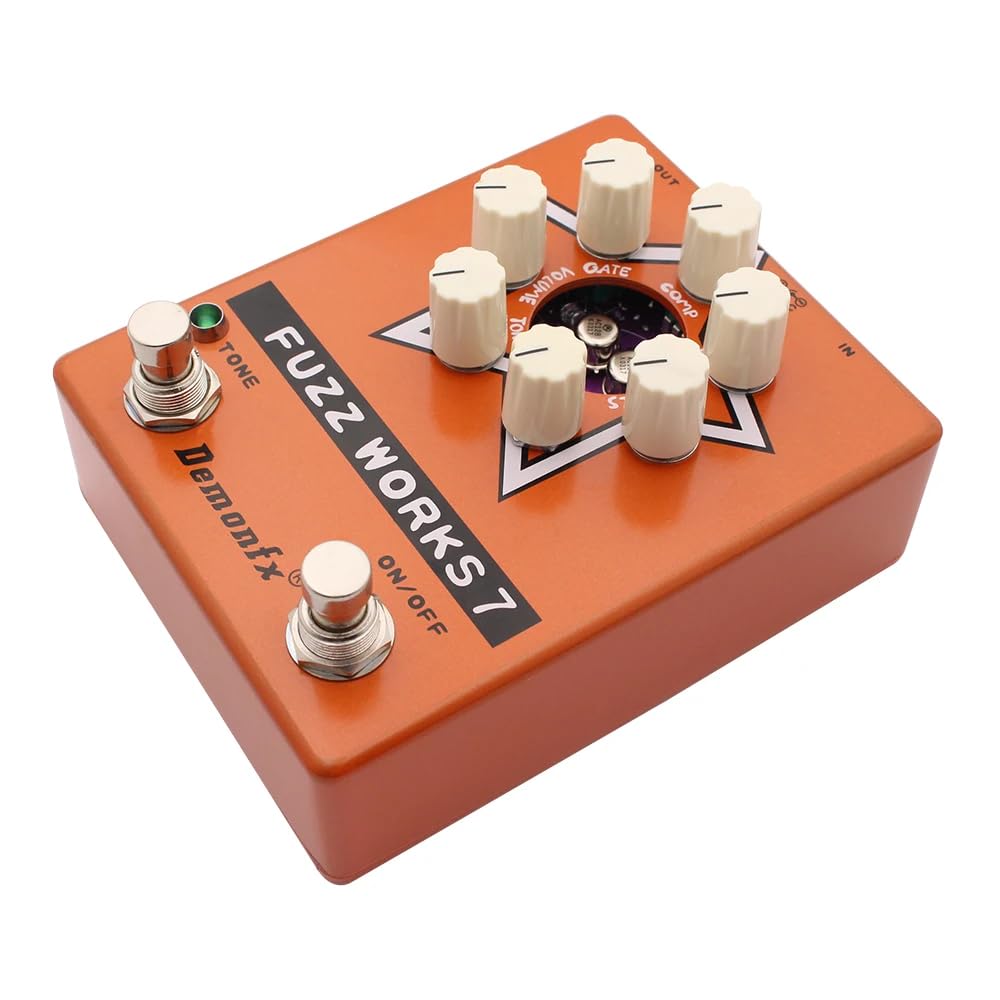 Amazon | Demonfx FUZZ WORKS 7 / FUZZ ファズ ギター エフェクター
