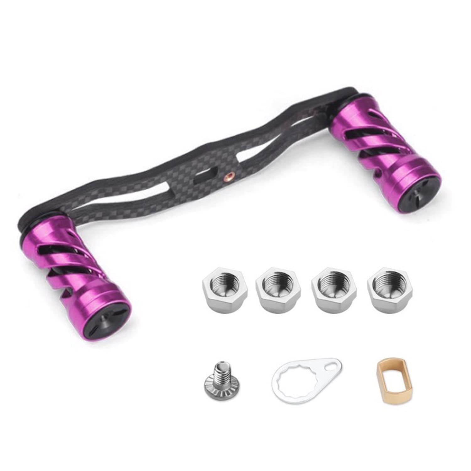 Amazon.co.jp: VISPREA リール カーボン パーツ ベイトリール ハンドル