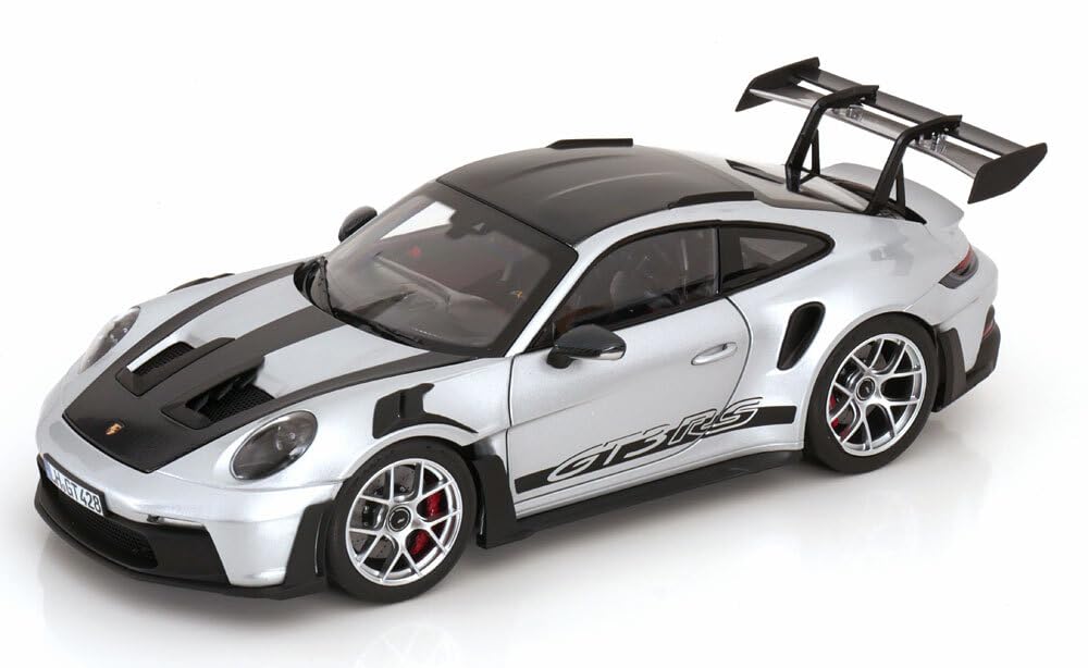 Amazon | norev 1/18 Porsche 911 (992) GT3 RS 2022 シルバー