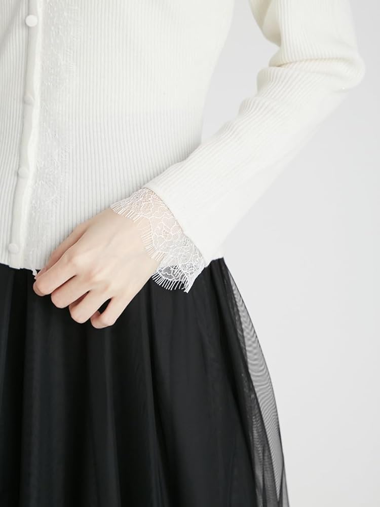 Amazon | [セルフォード] レーストリムニットプルオーバー CWNT254146