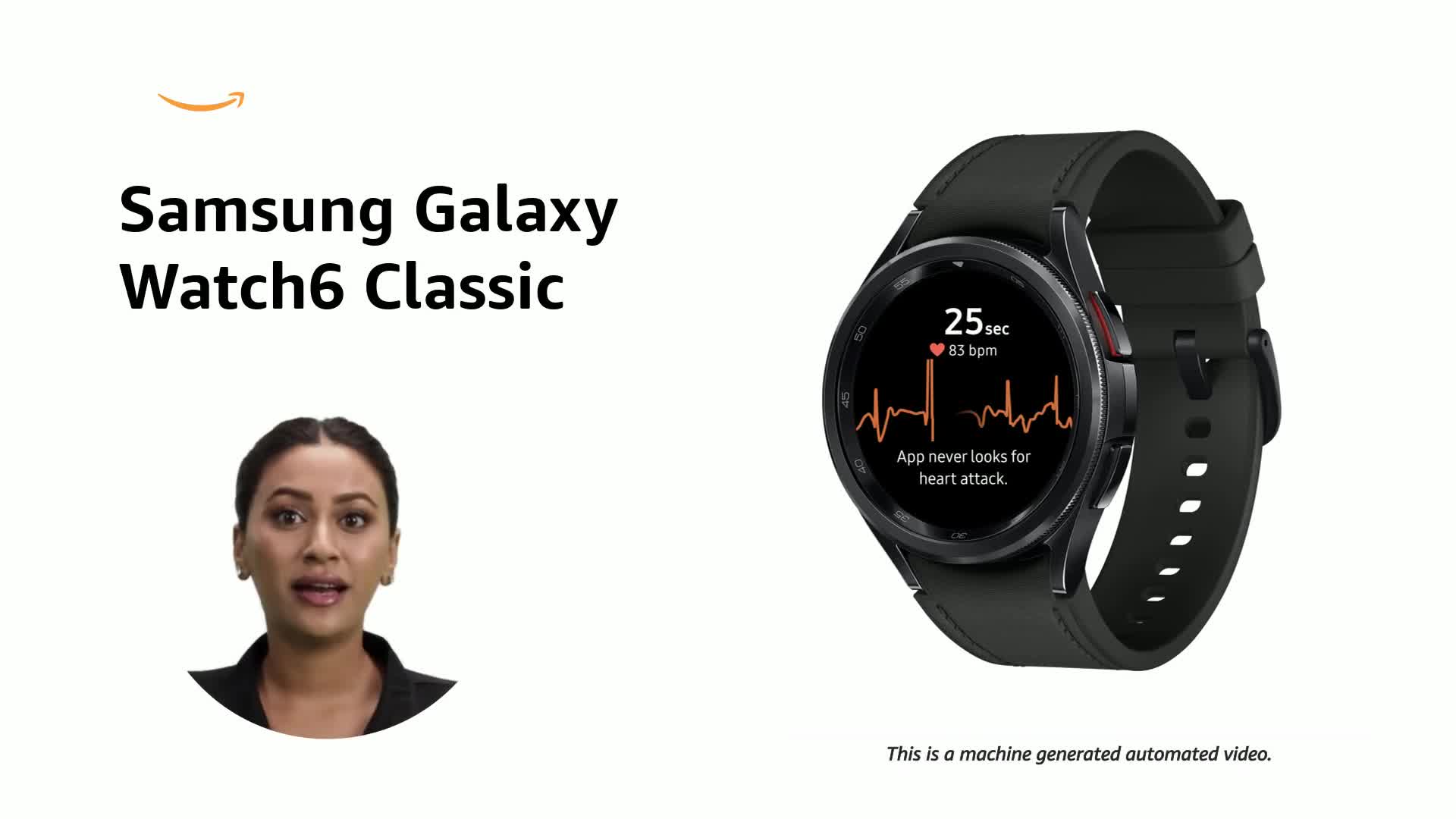Samsung Galaxy Watch6 Classic LTE (47mm, Black, Compatible with