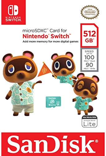 Amazon.com: SanDisk 512GB Nintendo Switch Memory Card 2 Pack