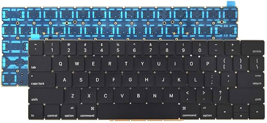 Amazon.com: Willhom Keyboard US Layout Replacement for MacBook Pro