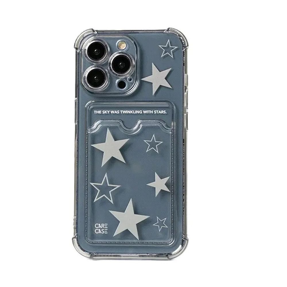 Amazon.com: Mamarmot Korean Y2K Star Soft Case with Card Slot