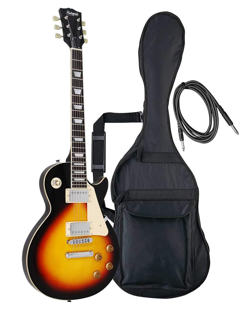 Amazon.co.jp: PhotoGenic エレキギター LPタイプ LP-260/BS ブラウン