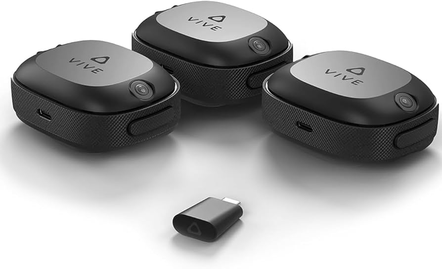 Amazon.com: HTC Vive Ultimate Tracker 3+1 Kit with TrackStrap Set