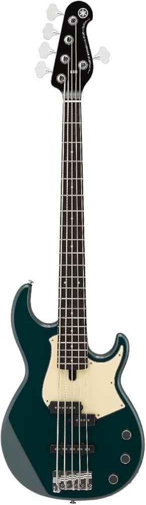 Amazon.com: Yamaha BB435 BB-Series 5-String Bass Guitar, Teal Blue