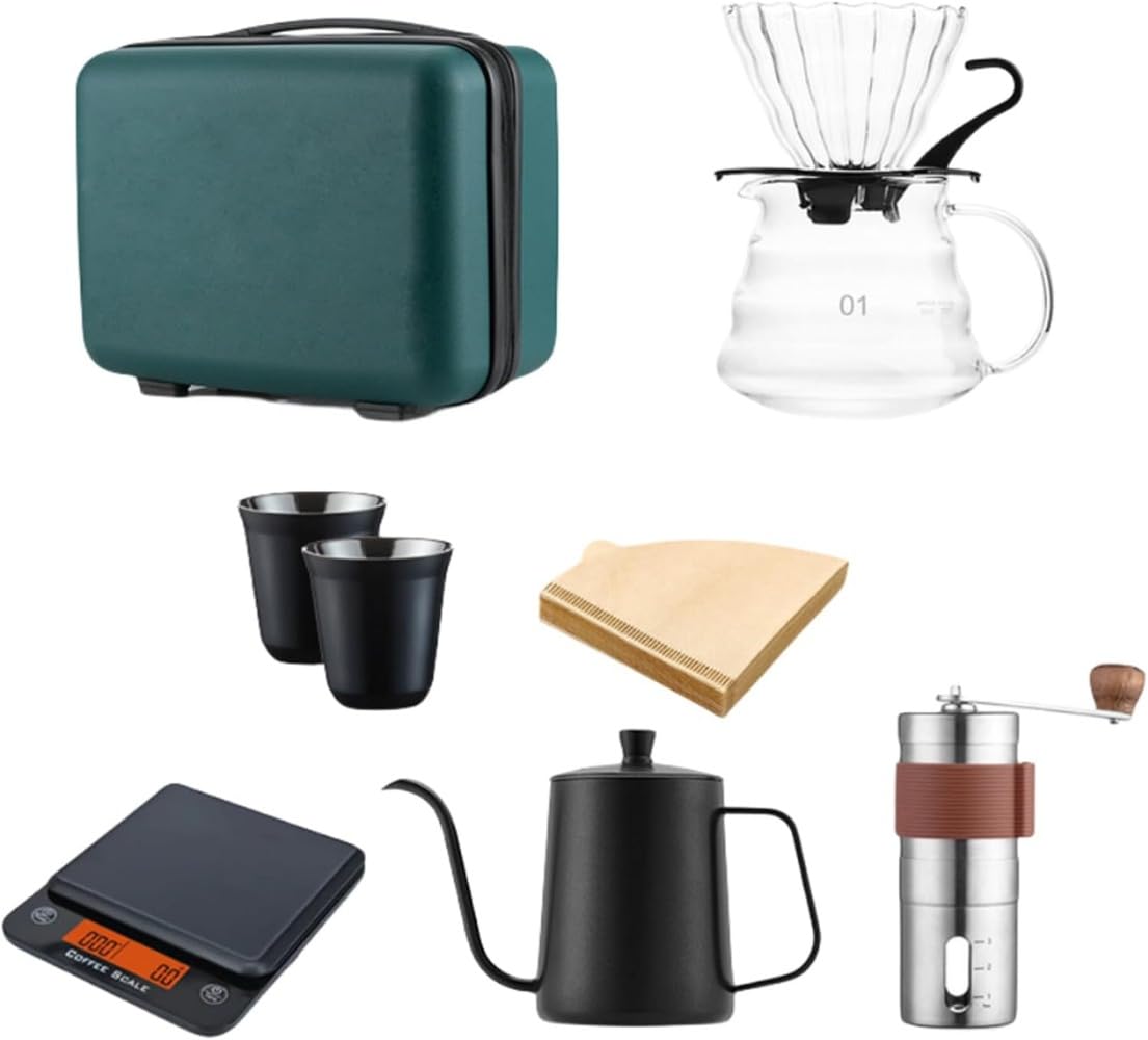 Amazon｜コーヒーミル 手動 コーヒーマスター セット ドリップ 器具