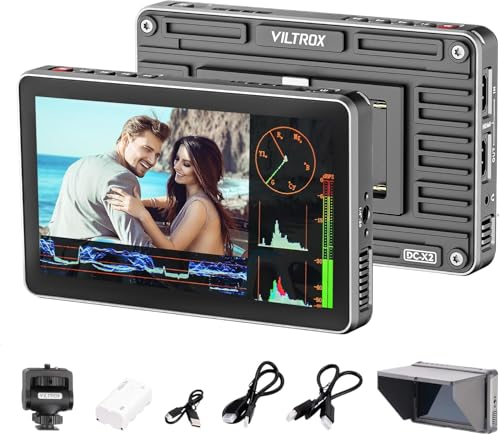 Amazon | VILTROX DC-X2 高輝度2000nits カメラ フィールドモニター 6