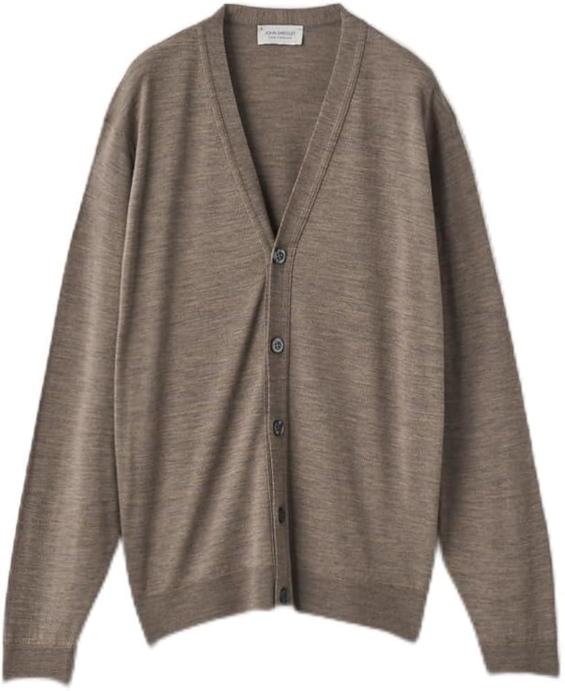 Amazon | [ジョンスメドレー] メンズカーディガン HALIN MUSHROOM