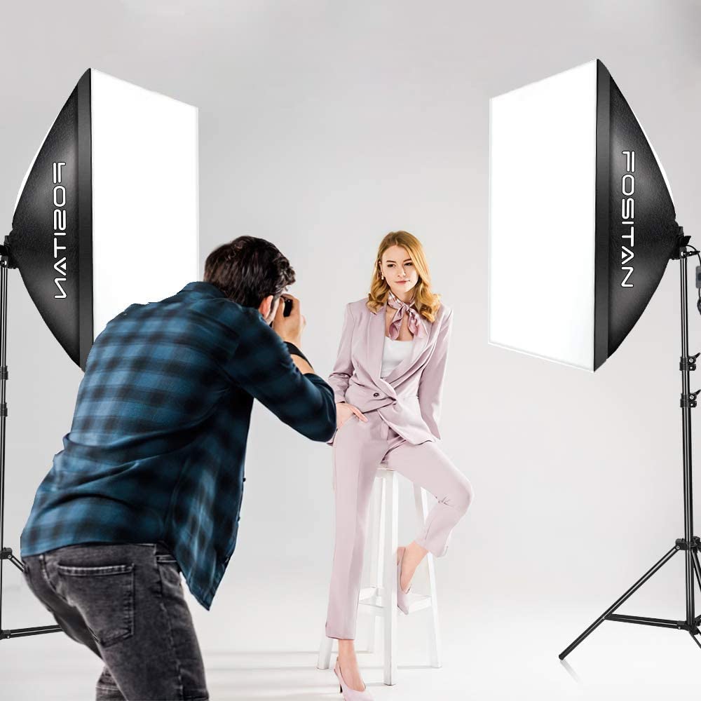 Amazon | FOSITAN ソフトボックス 撮影 照明用 50x70cm 写真照明用