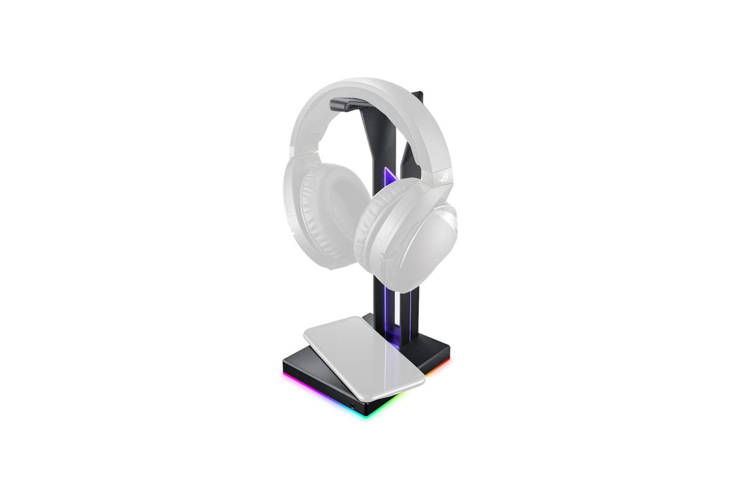 Asus Rog Throne Qi Gaming Headset Stand With Qi Wireless Device