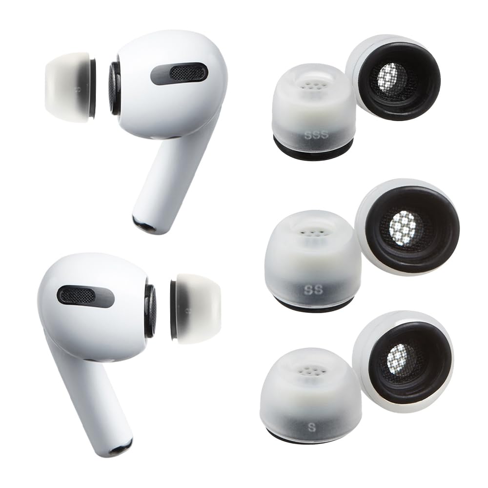 Amazon.com: AZLA MAX for Airpods Pro 1st & 2nd Gen (SSS/SS/S