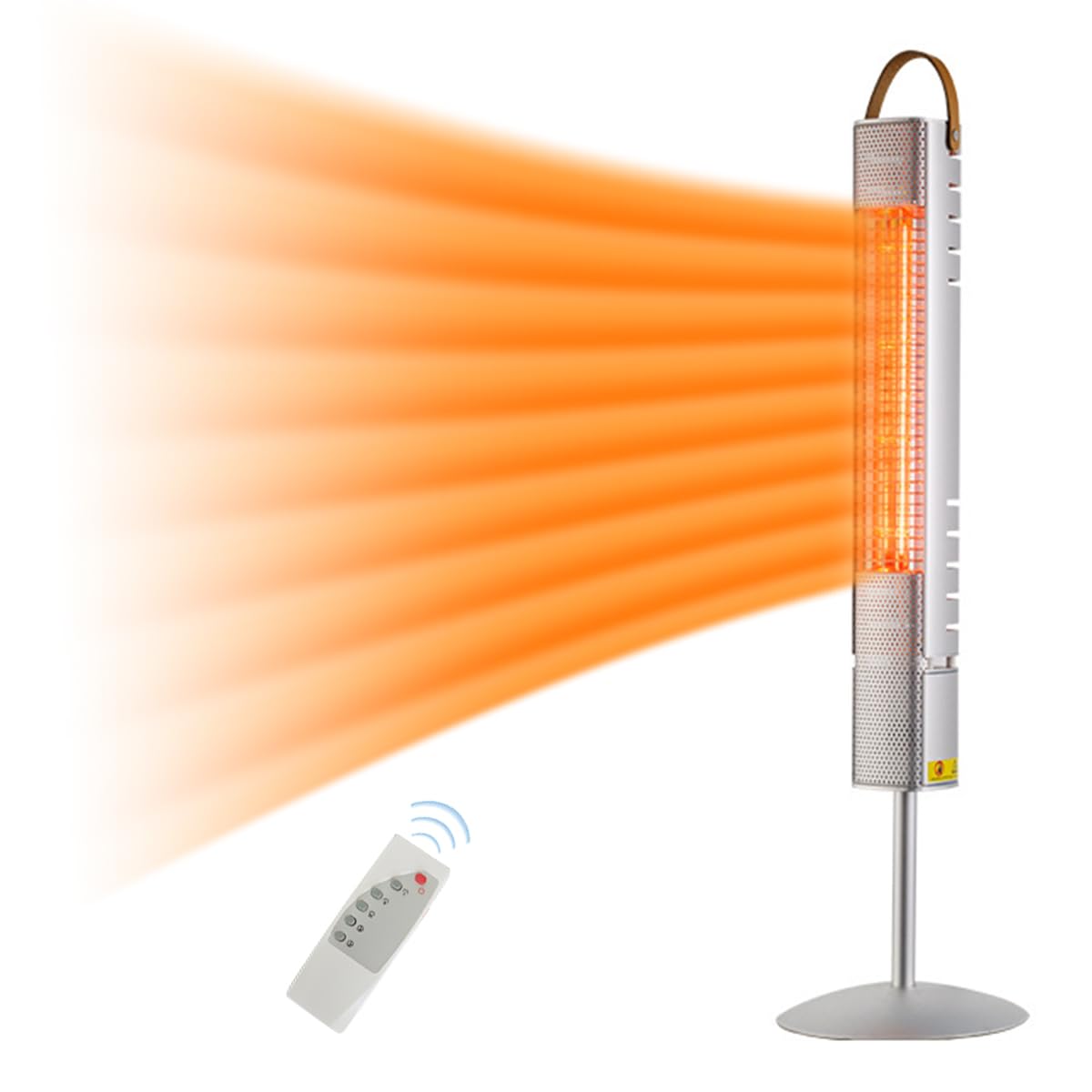 Amazon | 屋外 ヒーター 電気ストーブ ハロゲンヒーター 屋内 自立型