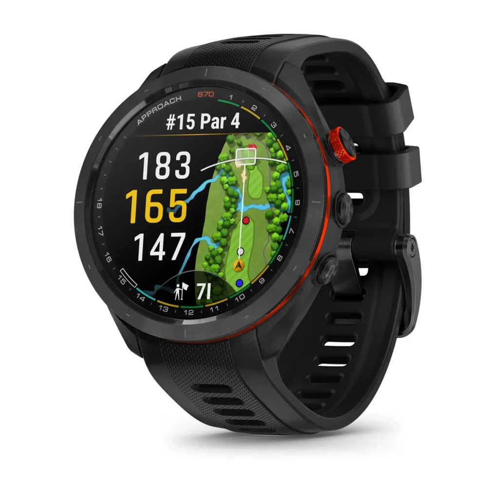 Amazon.com: Garmin Approach S70 47MM Black- Golf GPS Fitness