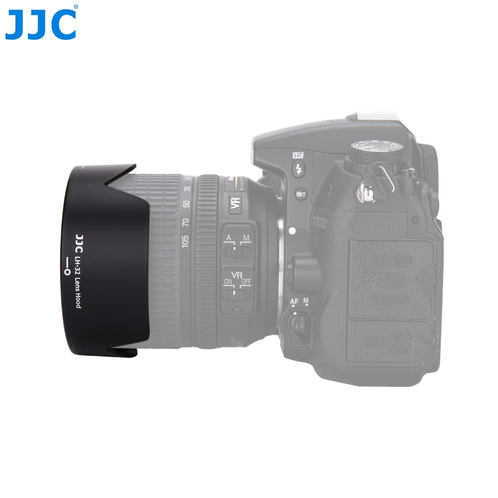 Amazon | JJC HB-32 可逆式 レンズフード ニコン AF-S DX NIKKOR 18