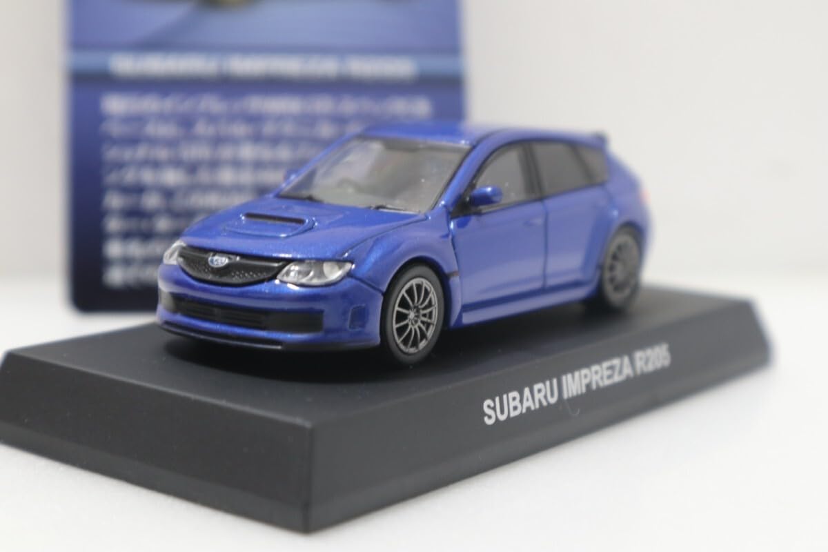 Amazon | 京商 1/64 スバル インプレッサ R205 青 ブルー WRX STI GRB